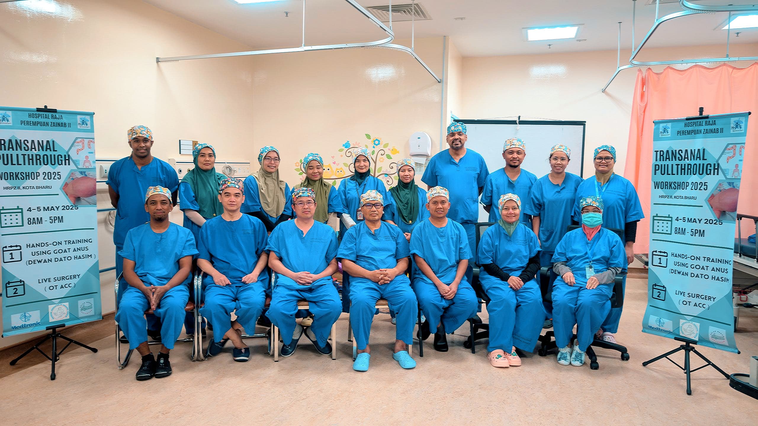 Transanal Pullthrough Workshop 2025, Kota Bharu