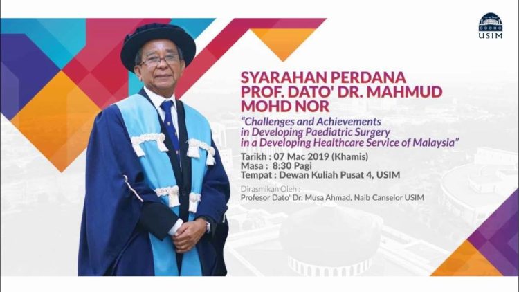 Syarahan Perdana USIM: Prof Dato Mahmud